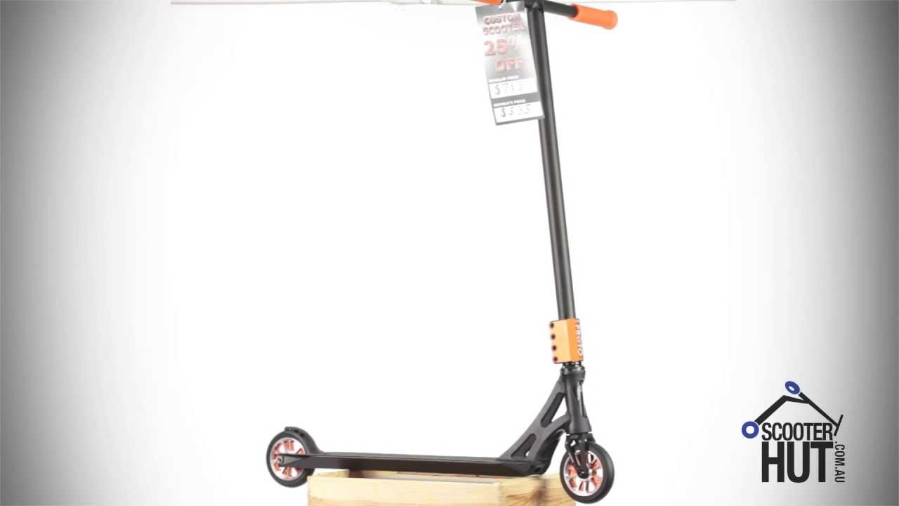 Scooter Hut - Custom Scooter - Addicted to Orange