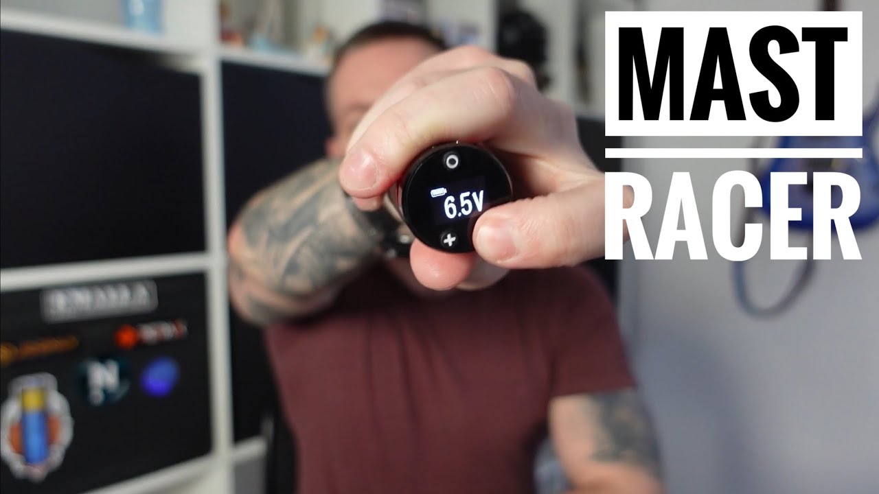 Mast Racer | Shortest Dragonhawk tattoo machine
