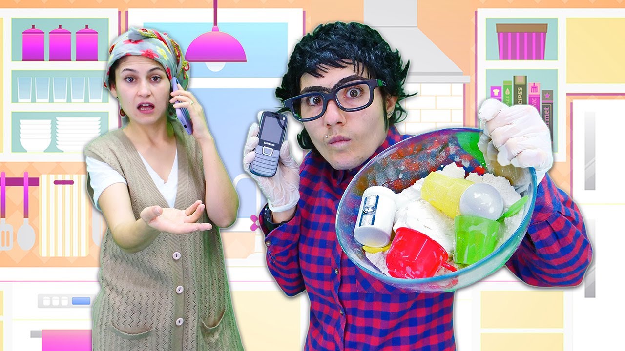 Reyhan abla Cengiz'e yayla çorbası yapmaya öğretiyor! Komik video