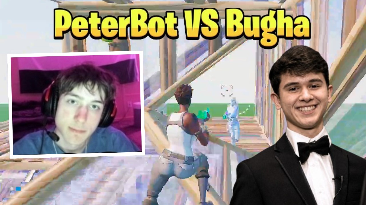 PeterBot Make Bugha CRY in 1v1 Buildfights!