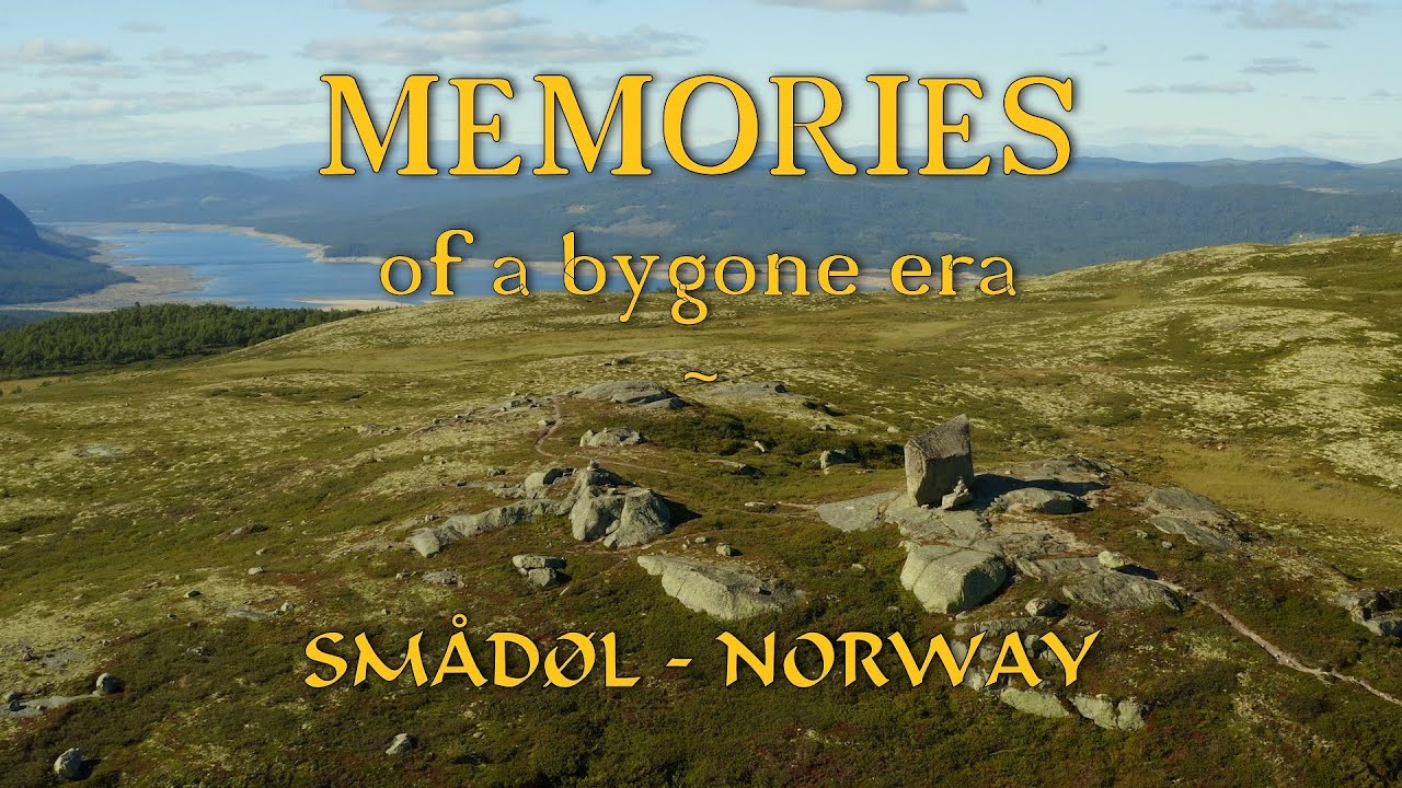 Memories of a bygone era  - Smådøl, Norway. Drone video with a historical twist. 4K