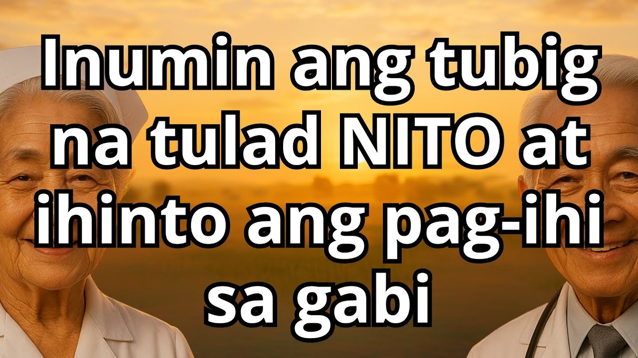 Urologist: Uminom ng Tubig na Ito Para Matigil ang Pag-ihi sa Gabi – Lihim ng Nakatatanda