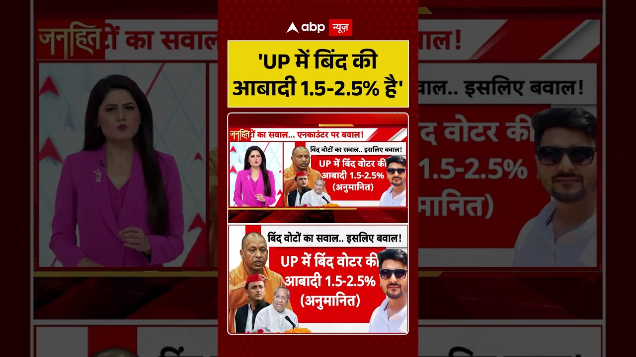 UP Politics | Kamlesh Bind Encounter | 'UP में बिंद की आबादी 1.5-2.5% है' | #ytshorts #bjp #cmyogi