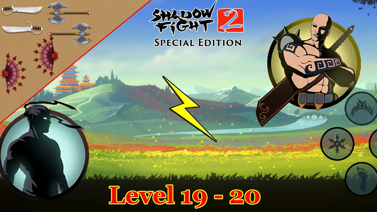 Shadow Fight 2 Special Edition Gameplay Walkthrough || Level 19 - 20