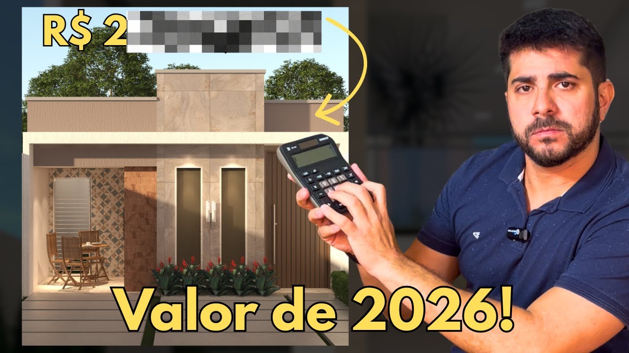 Quanto Construir uma casa em 2026?