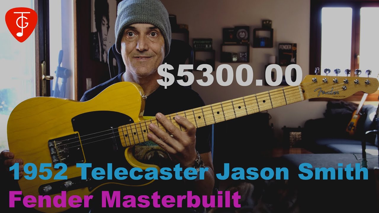 Mai sentito parlare del reparto Masterbuilt di Fender ? Ecco una Telecaster Jason Smith.