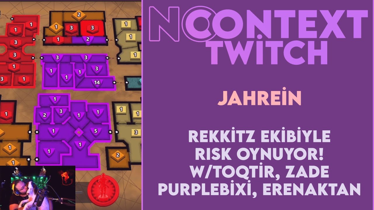 Jahrein Rekkitz Ekibiyle RISK Oynuyor! w/Toqtir, Zade, Purplebixi, ErenAktan