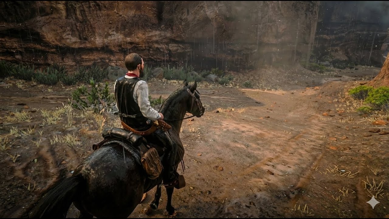 Snow in the Desert | Nature’s Contrasts – RDR2 Cinematic 4K