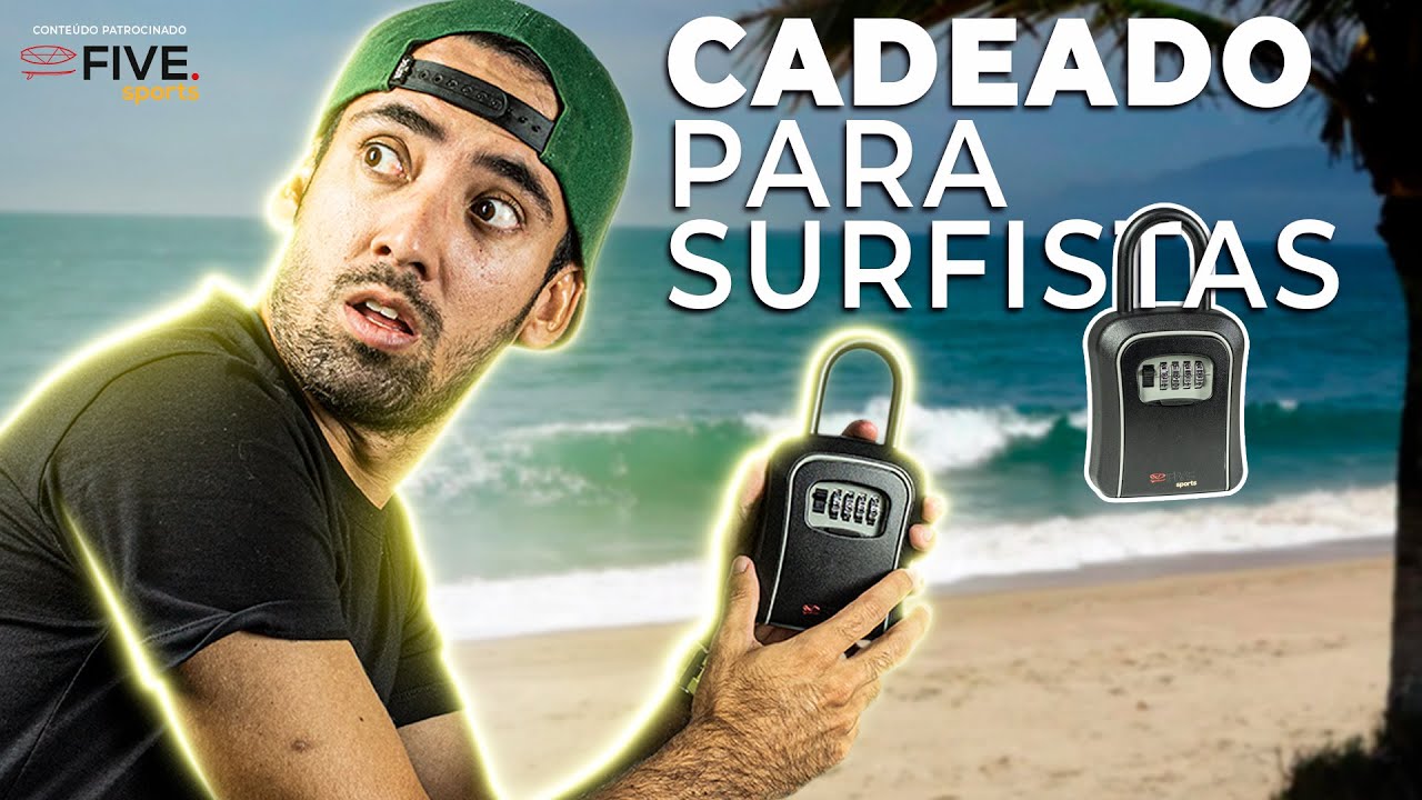 Recebi o meu Cadeado Surf e testei, será que funciona? | Surf Dicas🏄