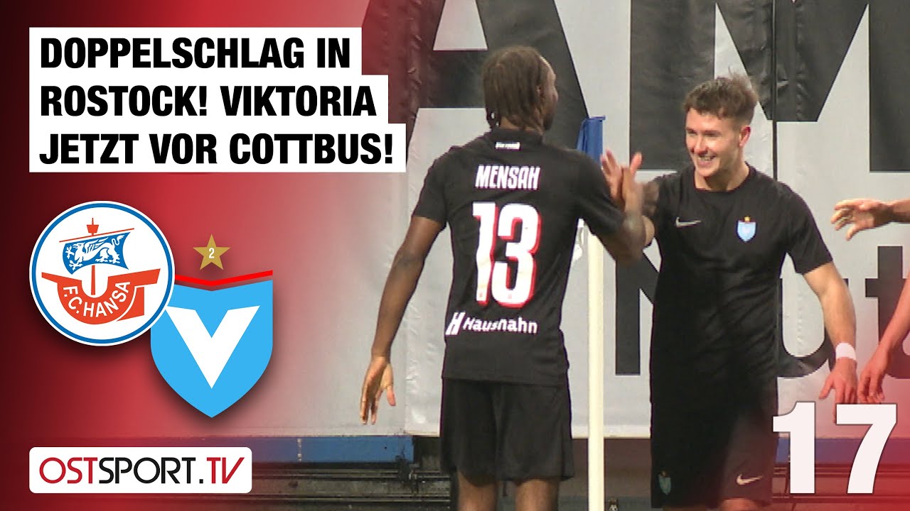 Nach Schalke-Randale! Viktoria zu Gast bei Hansa: Rostock - Viktoria Berlin | Regionalliga Nordost