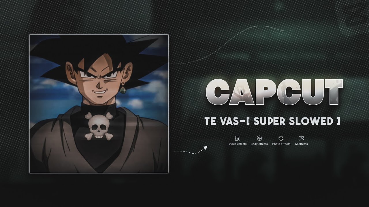 Anime skull face edit ☠️[ Te vas-super slowed ] Capcut Tutorial | Mr_Shine2.0 