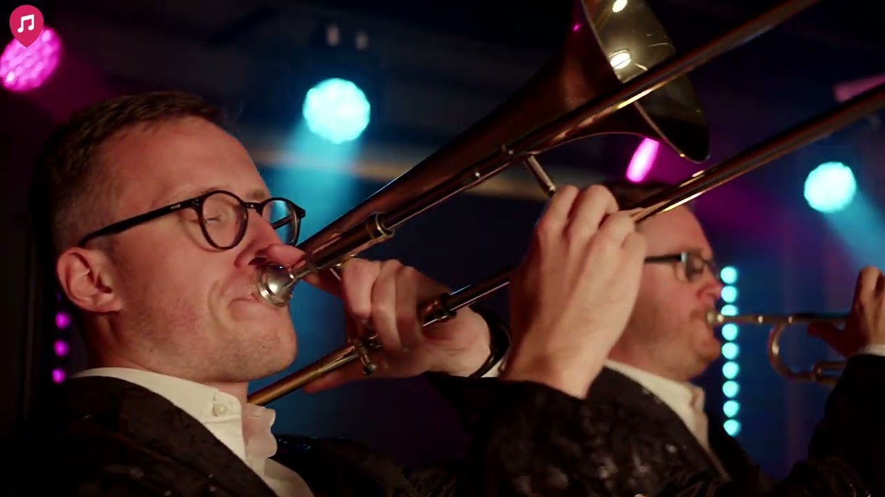 Female Singer with Live Brass Band in the UK - Vox & Brass