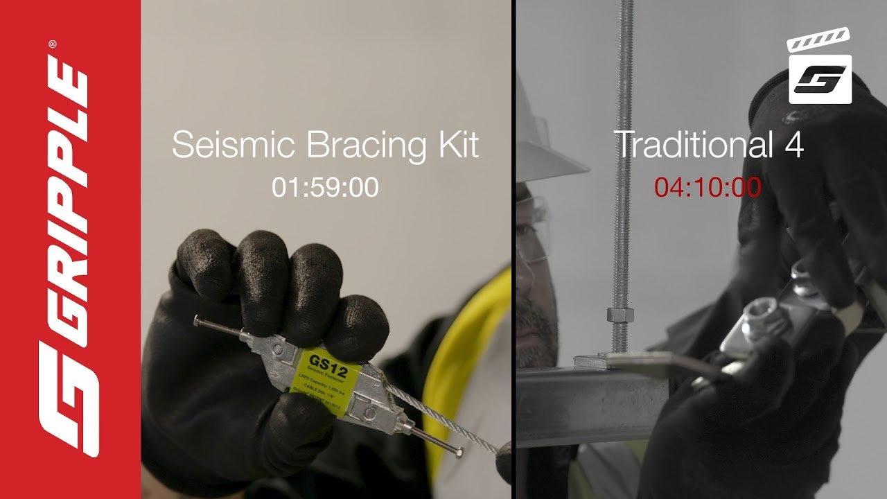 Against the Clock - Seismic Bracing Kit vs Traditional 4