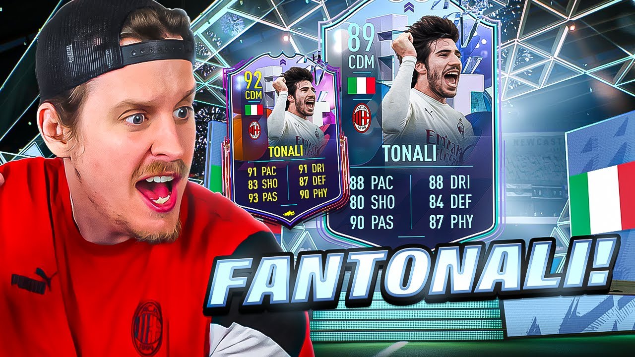 THE MILAN MAD LAD?! 89 Fantasy FUT Tonali Review! FIFA 22 Ultimate Team