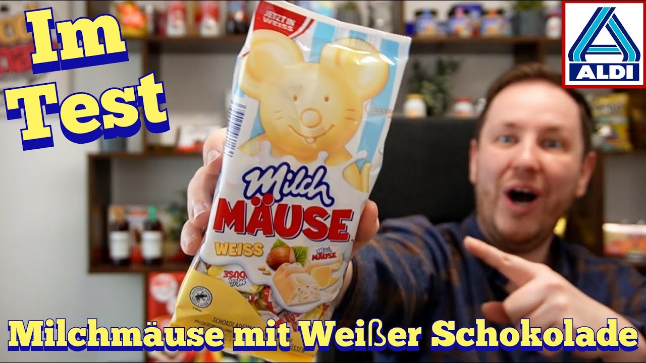Aldi: Milchm&auml;use mit Wei&szlig;er Schokolade im Test