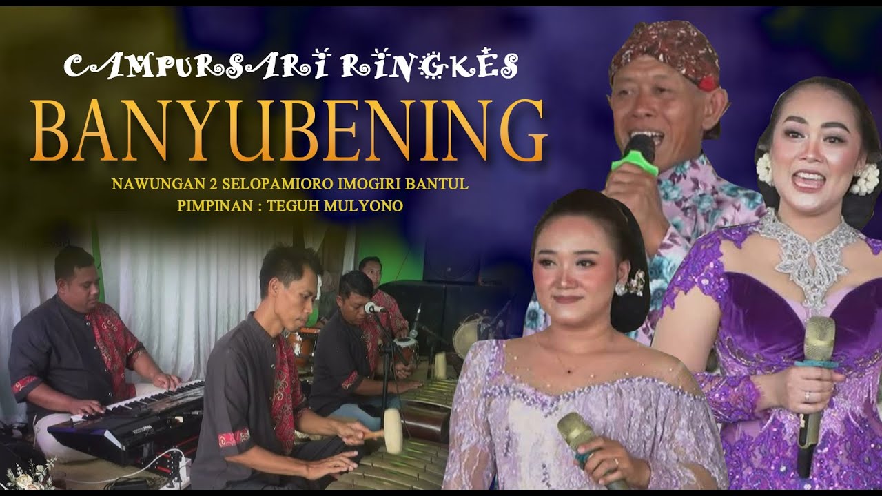 IBU IBU JOGET BERSEMANGAT DI IRINGI LAGU LEWUNG