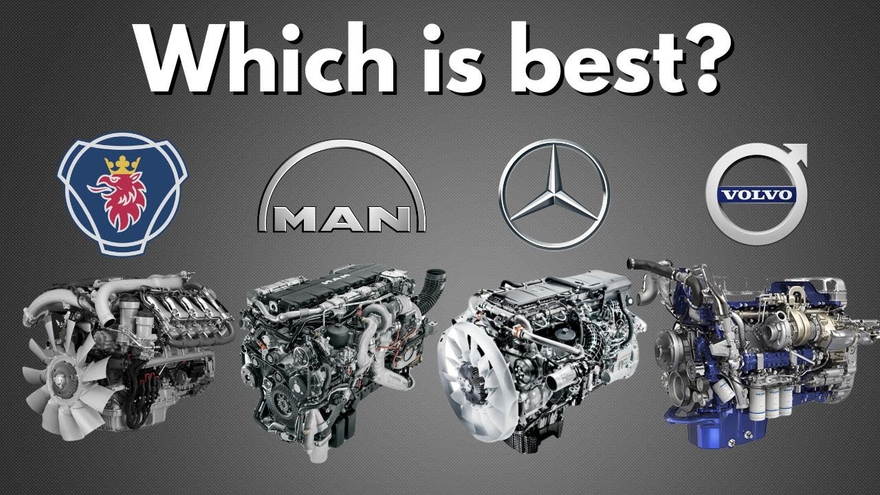 Какой двигатель лучше &mdash; Scania, Volvo, MAN или Mercedes