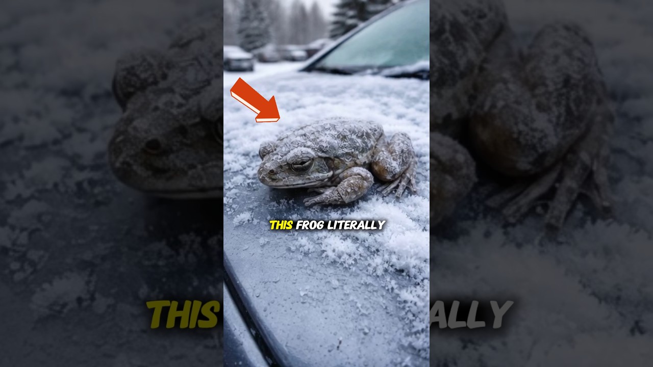 This Frog Freezes Solid Then Comes Back to Life! 