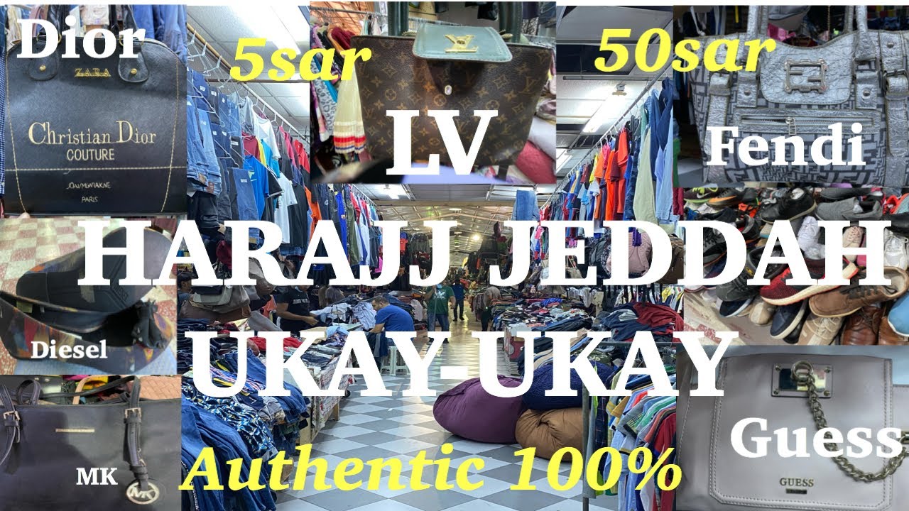 HARAJ OR UKAY-UKAY 100% AUTHENTIC IN JEDDAH MARKET KSA