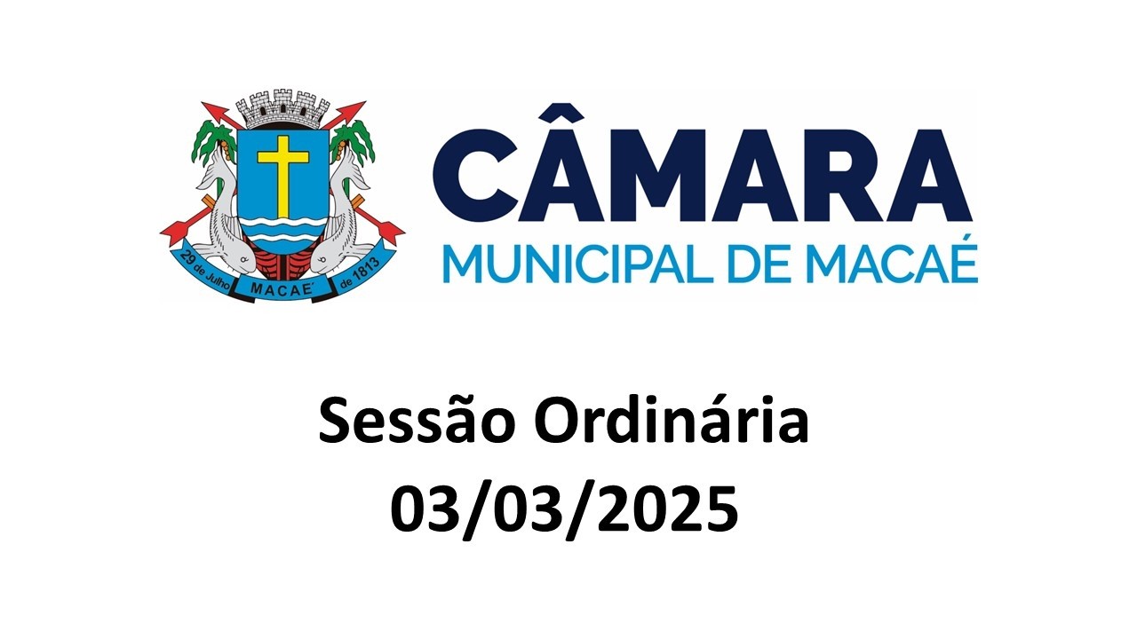 Sessão Ordinária - 03/03/2026