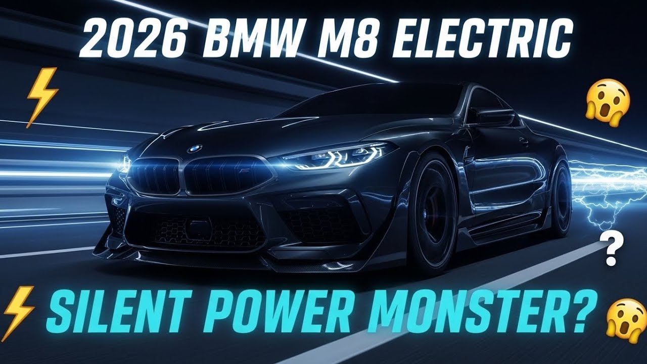 Электромобиль BMW M8 2026 года: бесшумный монстр мощности?