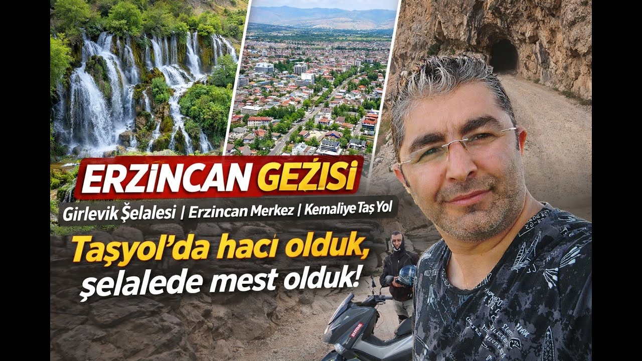 Erzincan’da Bir Gün: Karanlık Kanyon’dan Girlevik Şelalesi’ne | Merkez Sokakları DJI Osmo Action