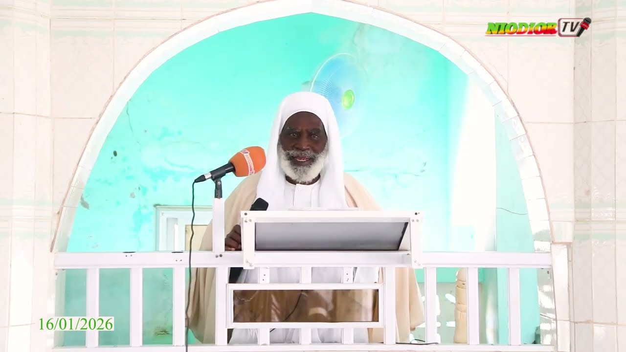Khoutba Jumma de Imam Sambou Ndour du 16 janvier 2026 à Niodior 