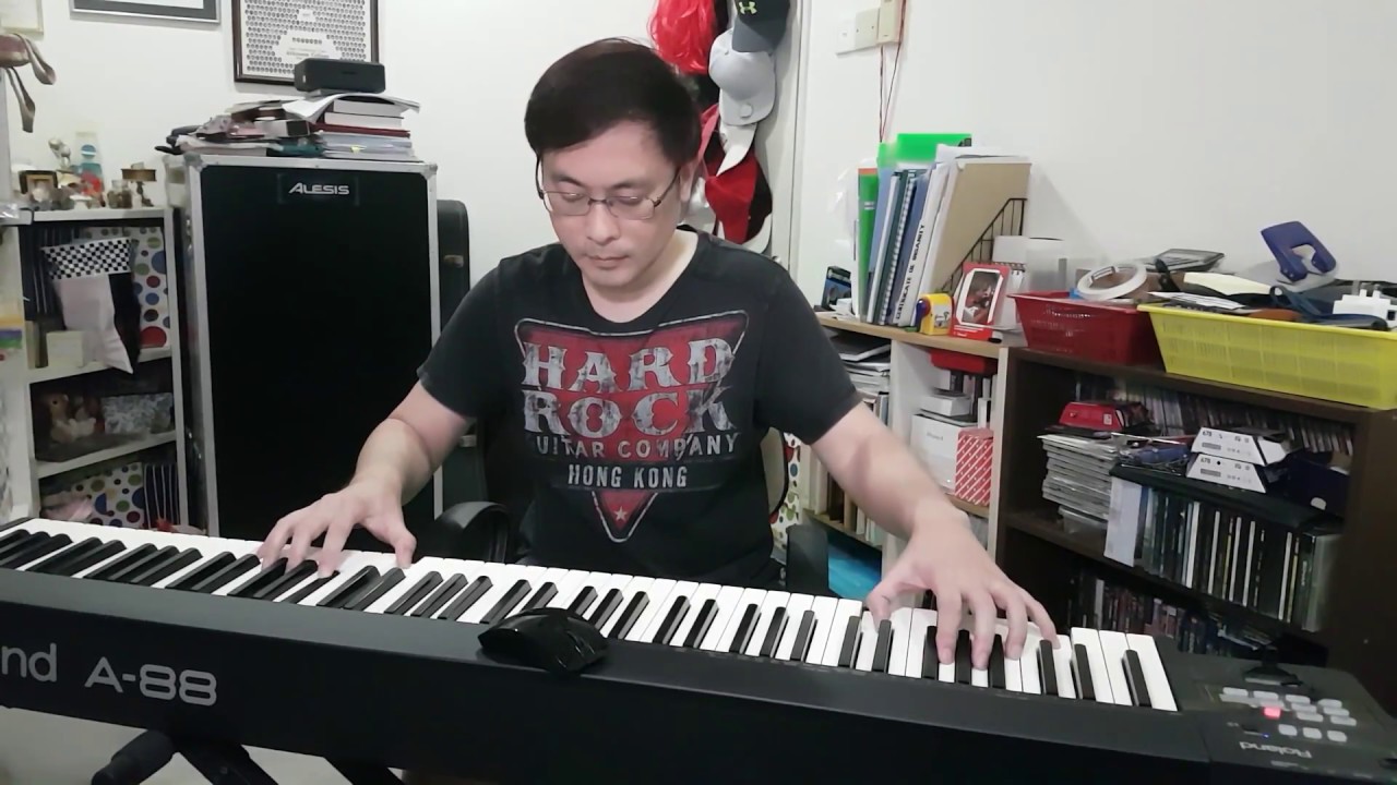 TVB My Unfair Lady|不懂撒嬌的女人 Sub Theme Song 陪著你走 by Kayee Tam - Piano Cover| David Cha