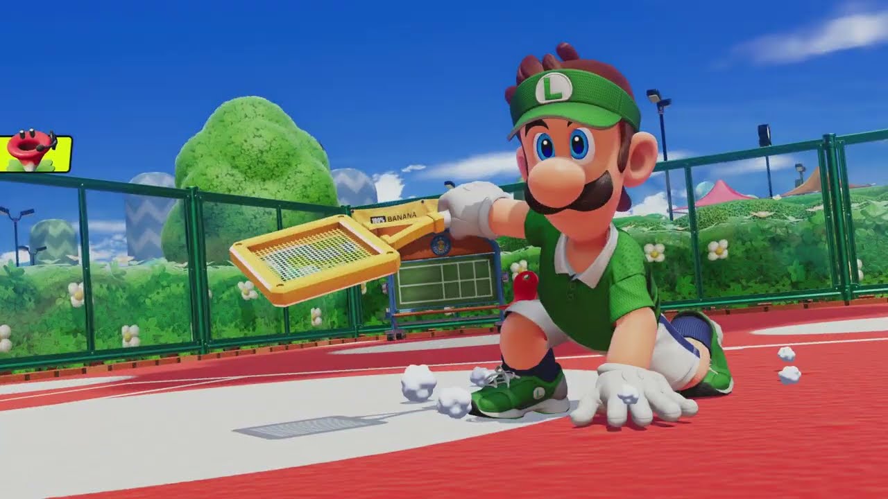 Mario Tennis Fever - 100% - Бесплатная игра - Достижения на уровне сложности 