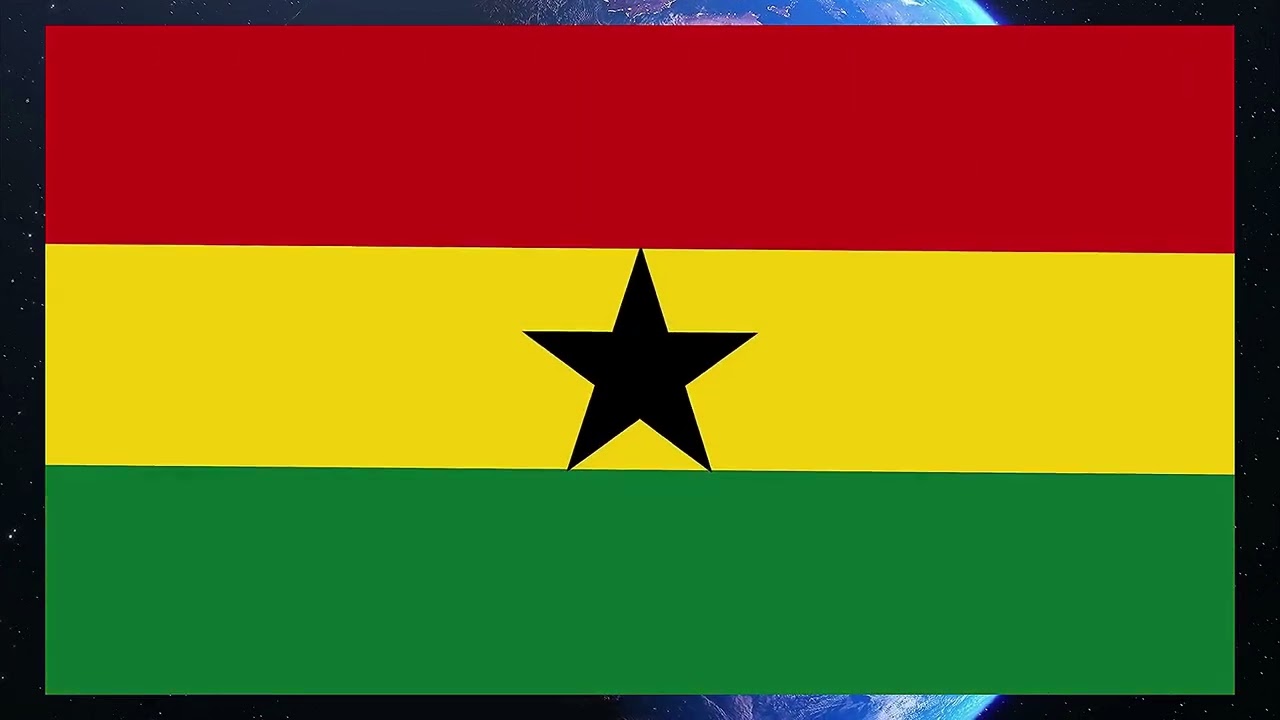 African flag animation
