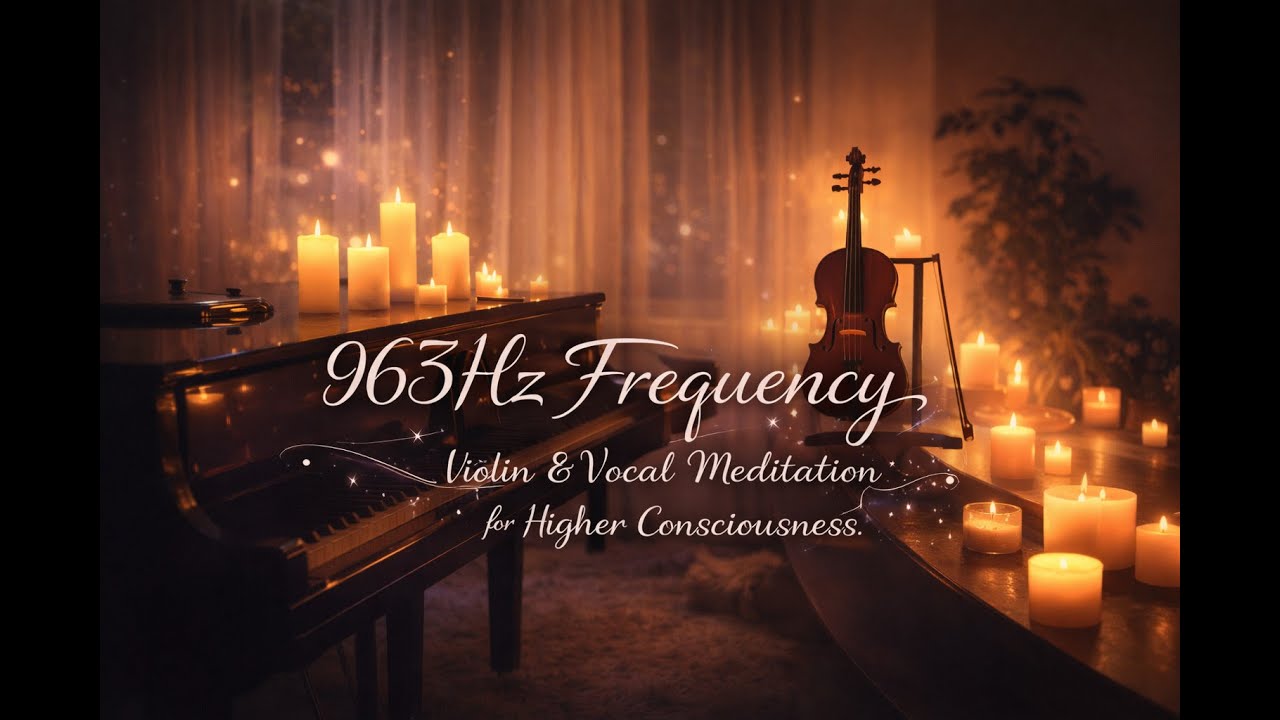 963Hz Frequency | Violin & Vocal Meditation for Higher Consciousness