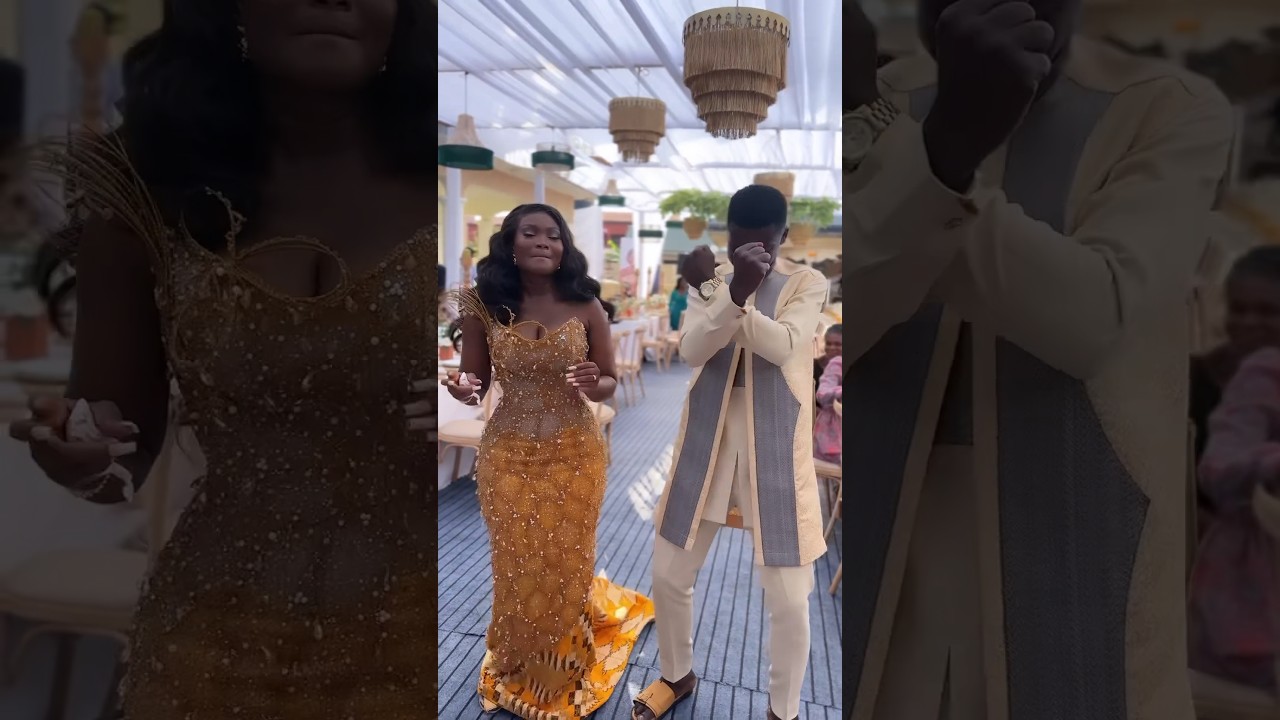 Beautiful Ghana Traditional Wedding #wedding #ghana