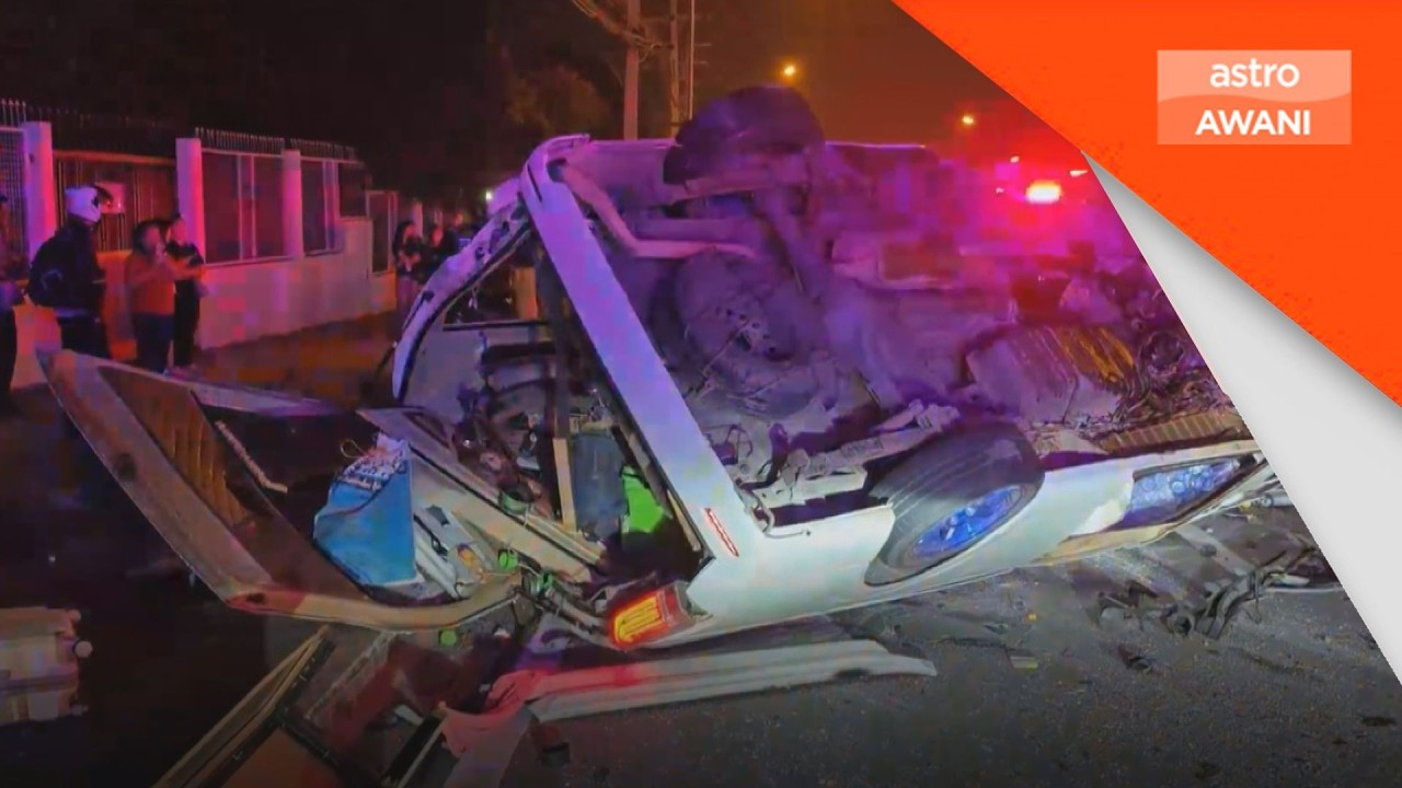 Tiga maut, 16 cedera kemalangan di Pattaya