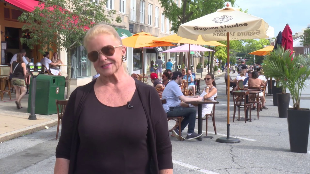 Outdoor Dining on Greenwich Avenue, Greenwich, CT