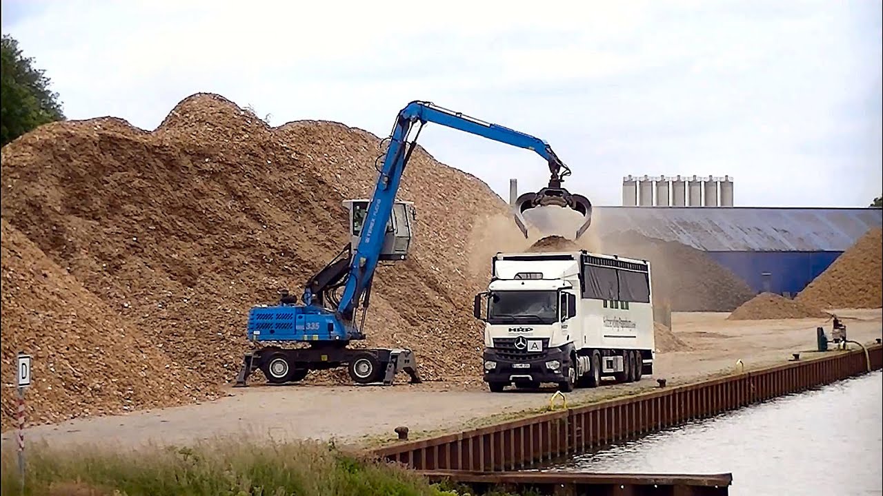 Umschlagbagger Terex Fuchs MHL335 / Material handler Terex Fuchs MHL335