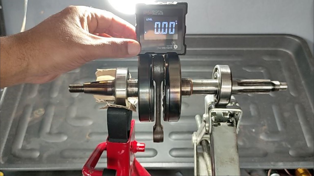 CRANKSHAFT STATIC BALANCING