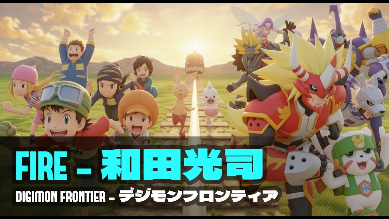 FIRE!! by 和田光司 - デジモンフロンティア (Digimon Frontier) Orchestral Cover - Opening Latino