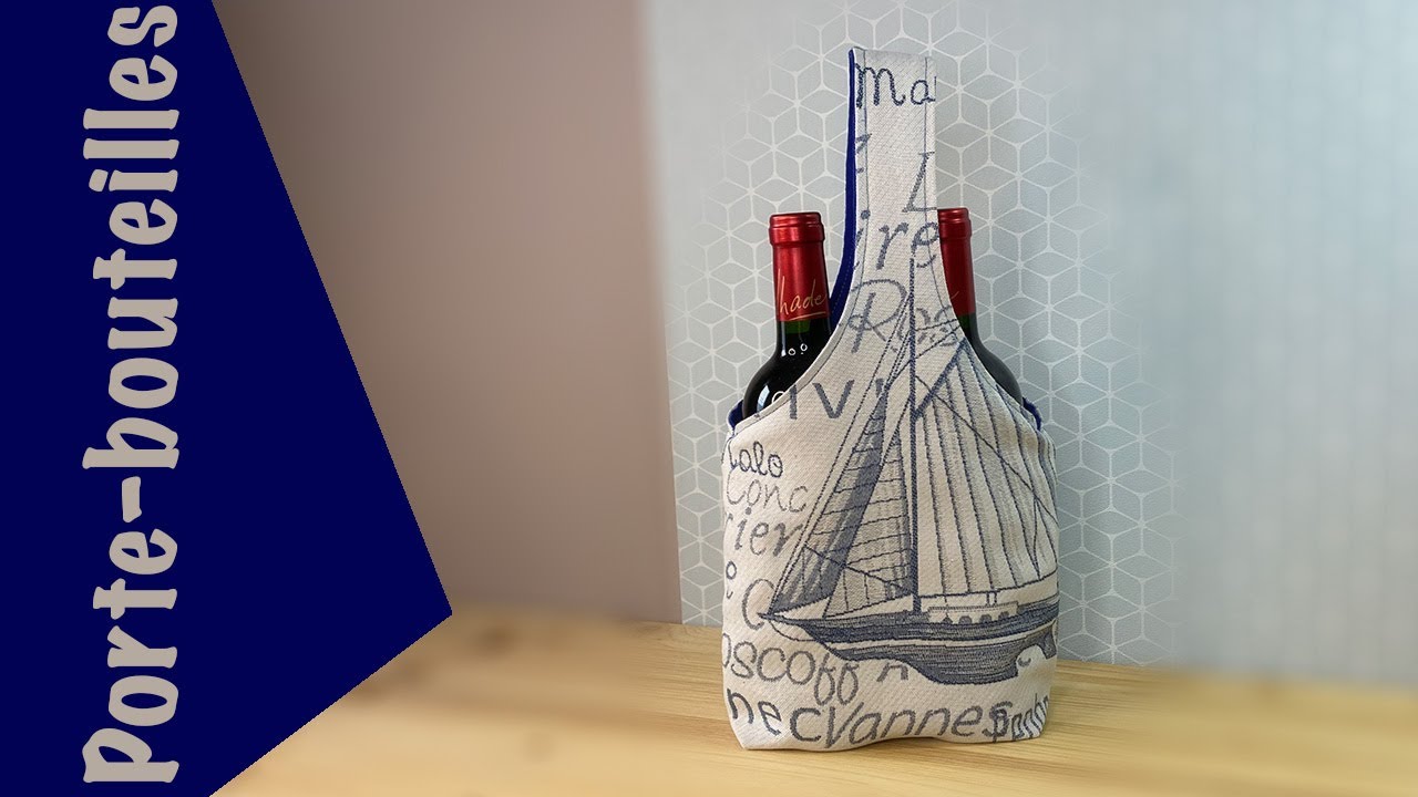 Tuto Couture : Le Sac Porte-Bouteilles (wine bottles bag)