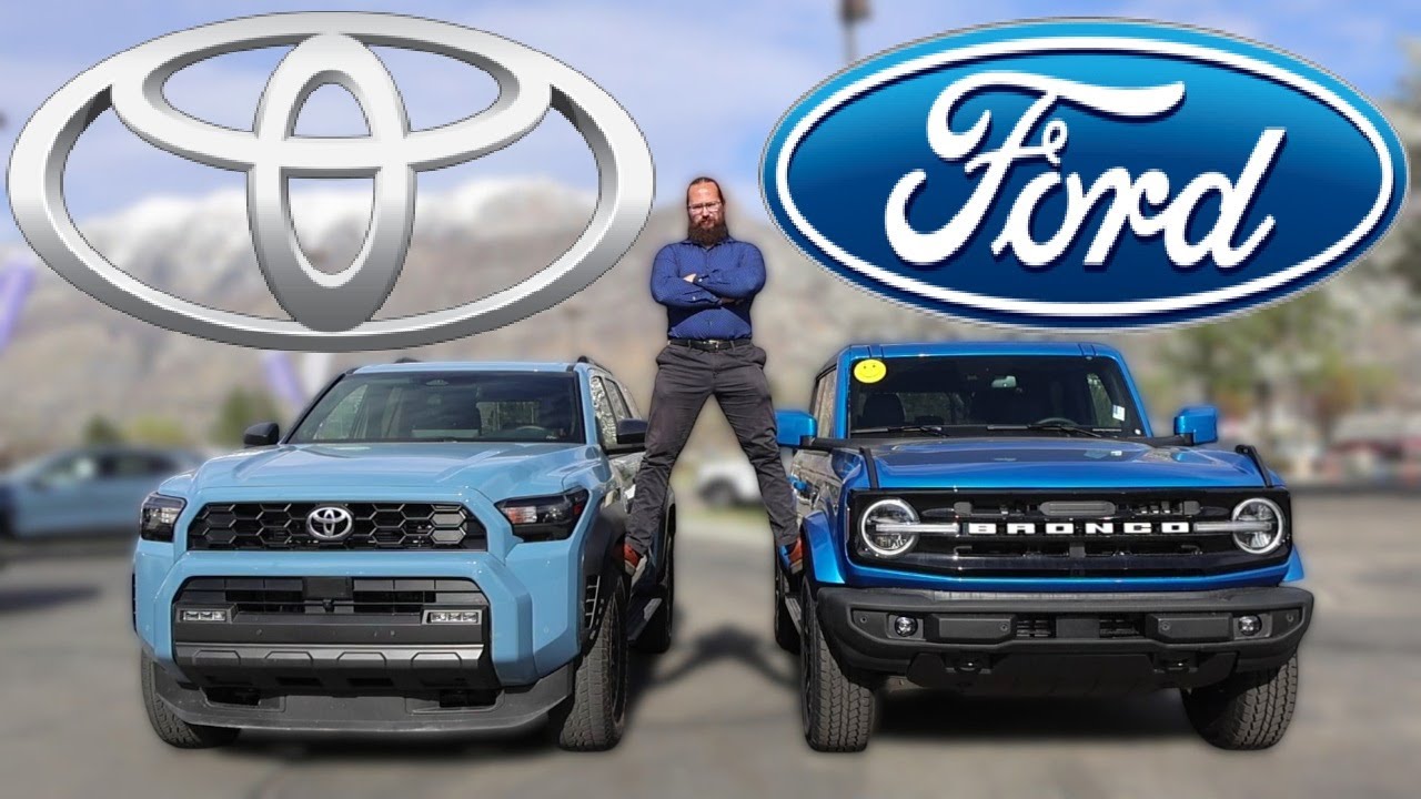 Toyota Is A Better Value?!? (2025 Toyota 4Runner vs Ford Bronco)