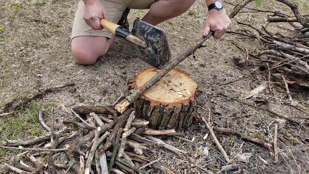 Odin's Wolf Survival reviews the Cold Steel Special Forces Shovel