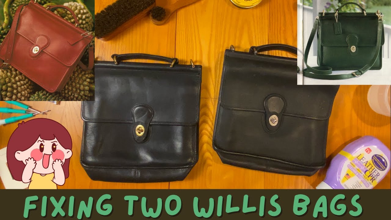 Restoring TWO Vintage Coach Willis Bags | Model Number 9927