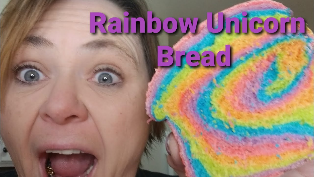 Rainbow Unicorn Bread!!!!!  Basic White Bread Recipe