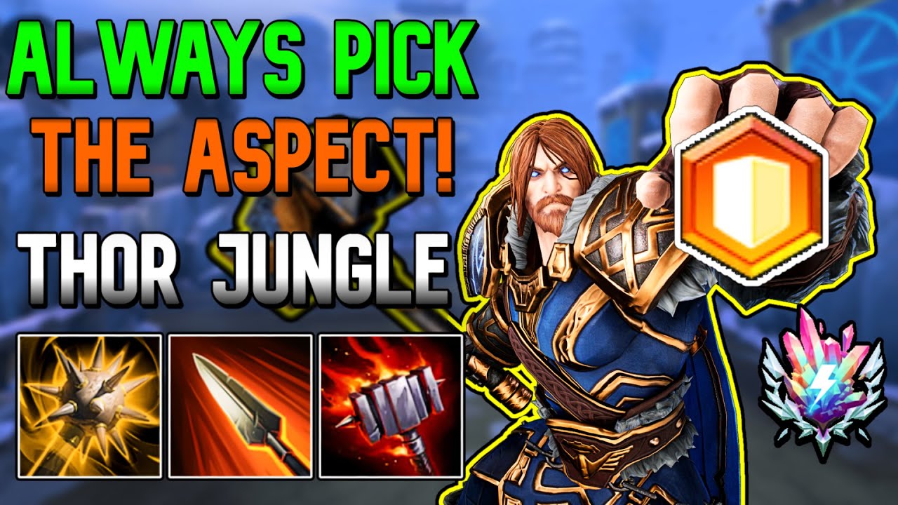 ALMOST 100K DAMAGE WITH ASPECT! - Smite 2 Thor Jungle Gameplay Deity