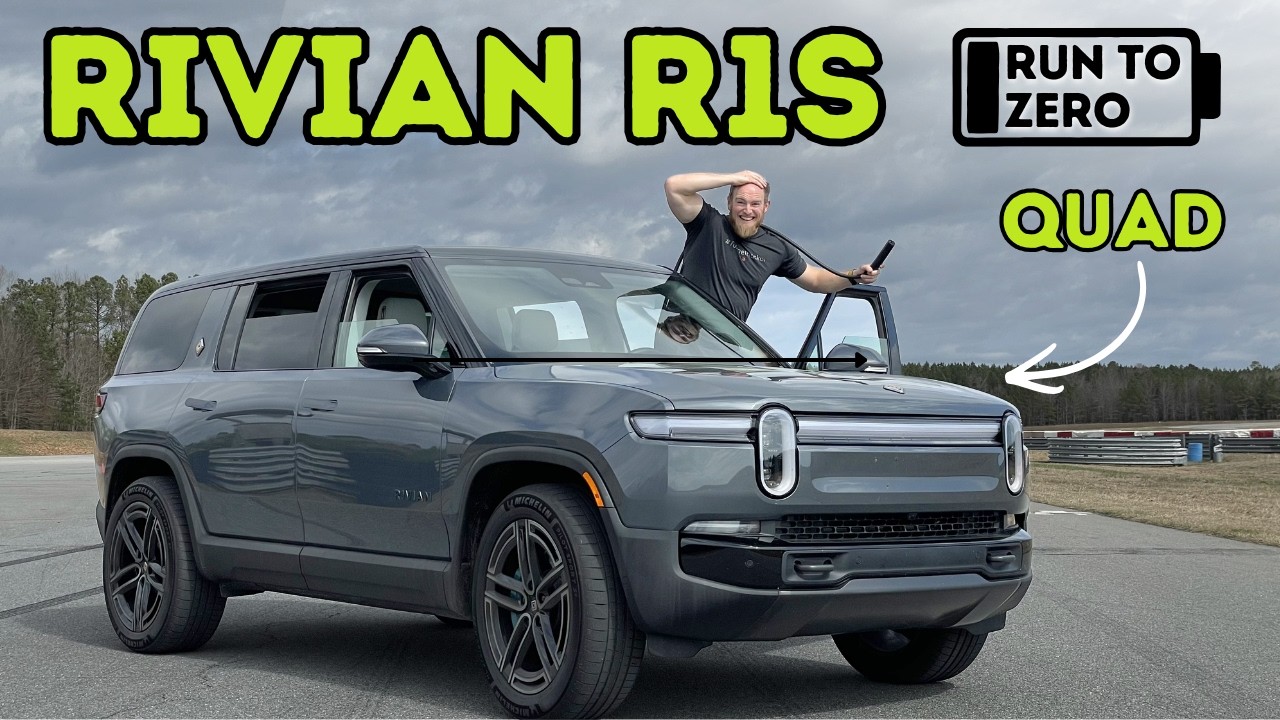 Я ездил на этом квадроцикле Rivian R1S второго поколения 2026 года, пока он не сломался! Задание ...