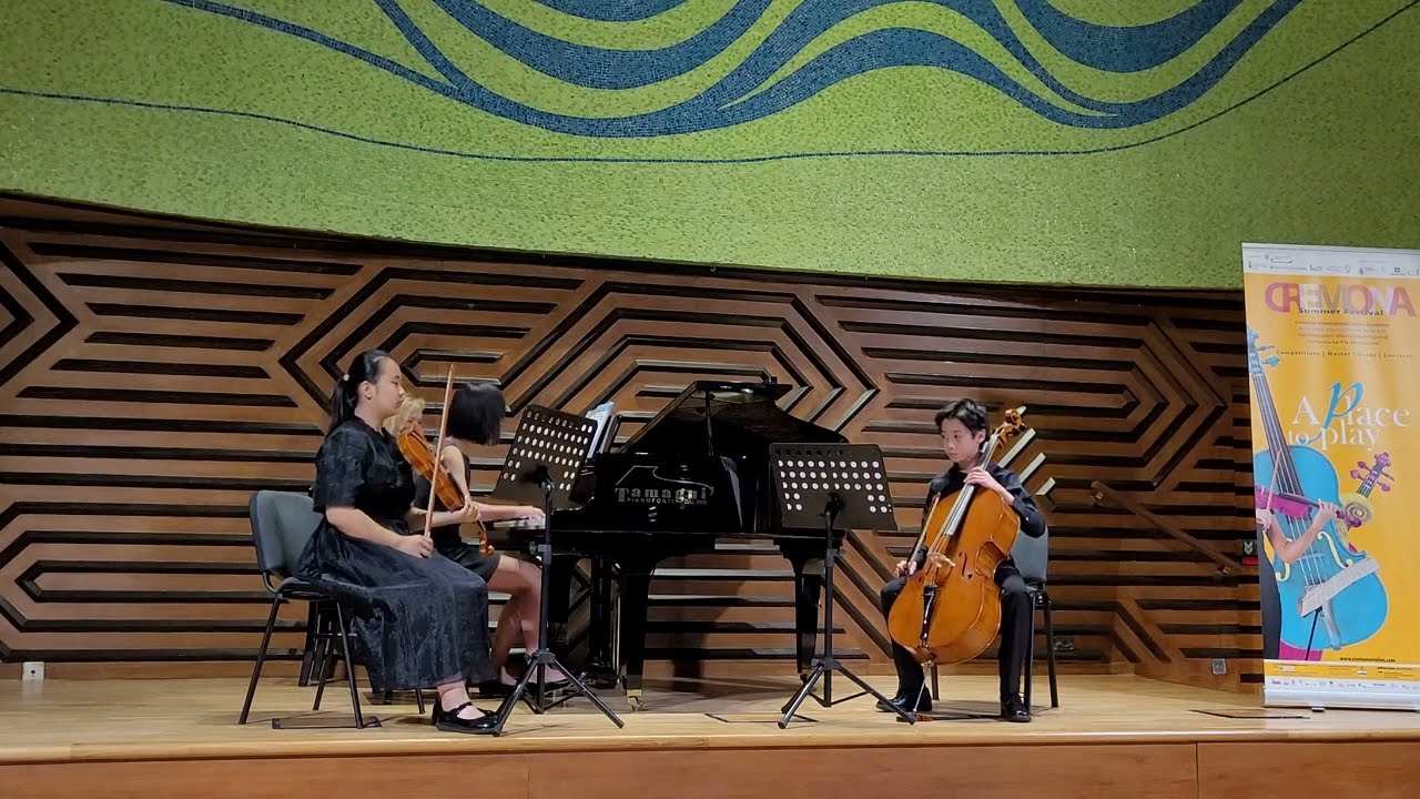 Mozart Piano Trio in B Flat Major K502, 1st movement