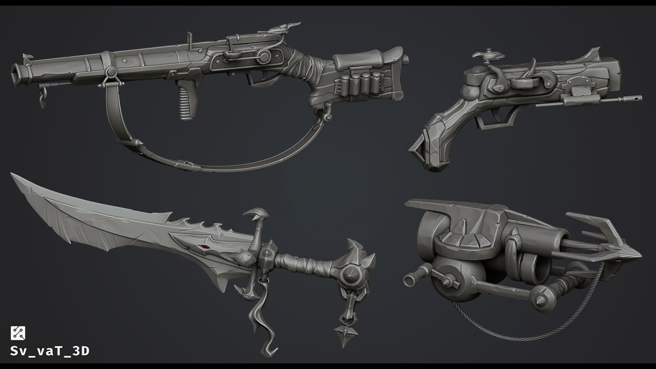 Stylized GameAsset V_4