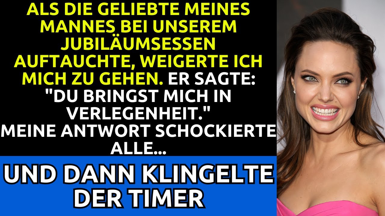 Die Geliebte Meines Mannes Crashte Unser Jubil&auml;um - Meine S&uuml;&szlig;e Rache Kam Aus Dem Ofen