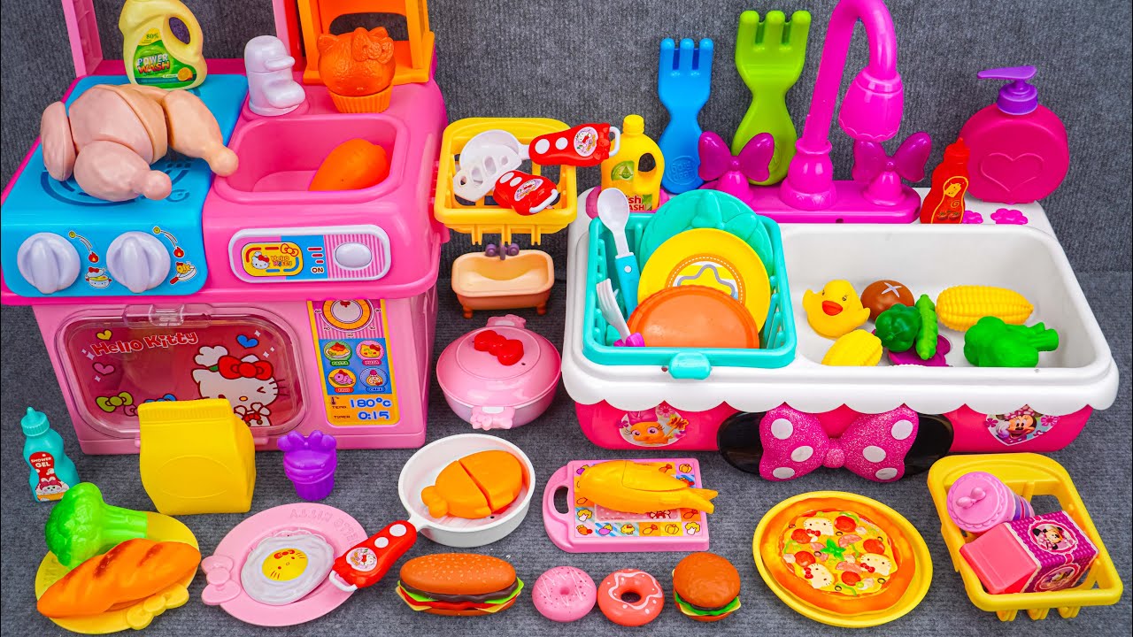 126 Minutes Satisfying with Unboxing Happy Baby Alive Kitchen Cooking Set Video | Review Toys ASMR