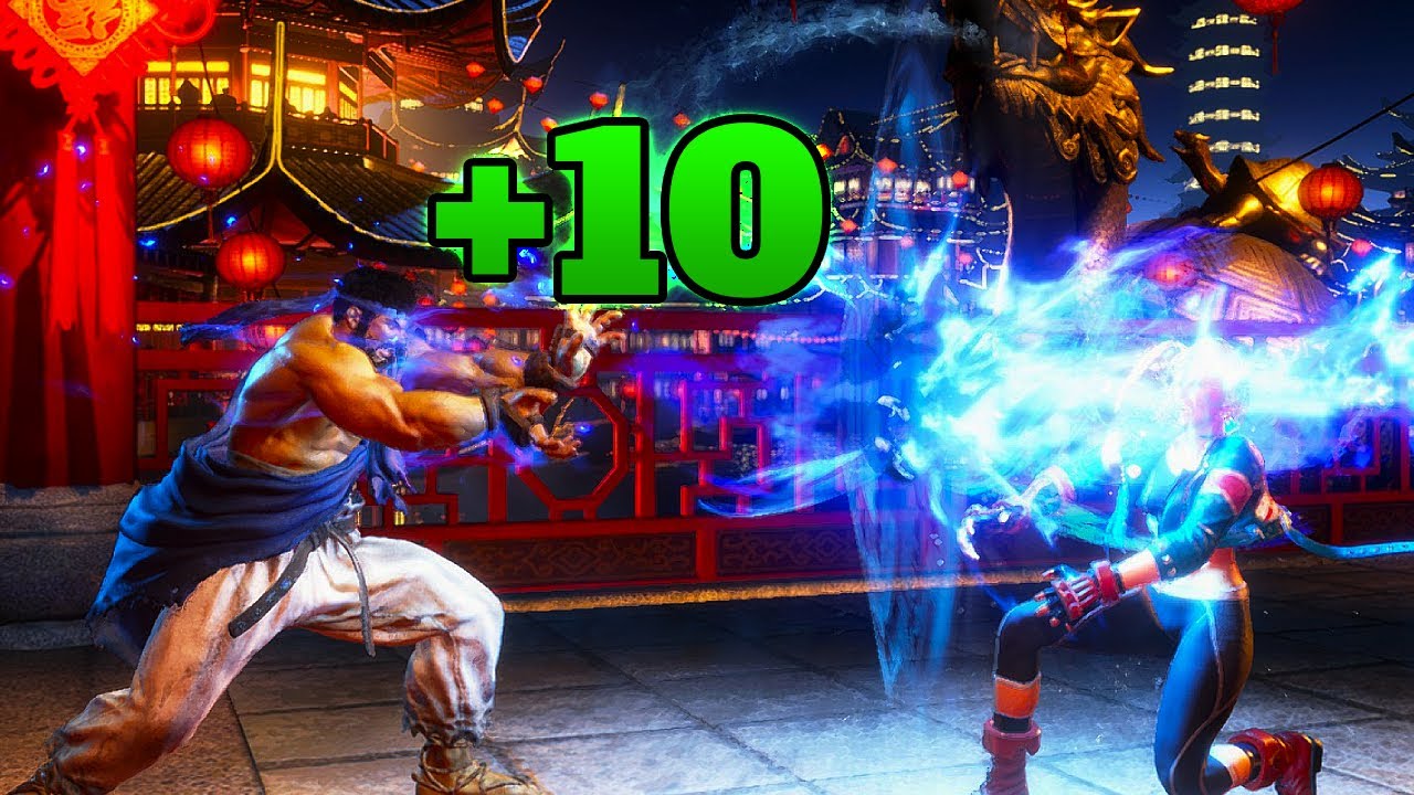 Как использовать преимущество кадра при попадании от огненных шаров | Street Fighter 6