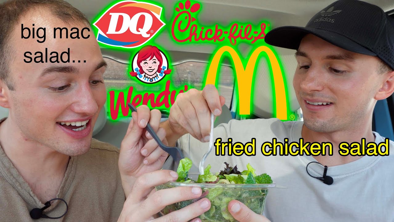 We Tried EVERY Fast Food Salad (to find the best one)